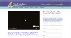 Desktop Screenshot of privatepracticesuccess.com